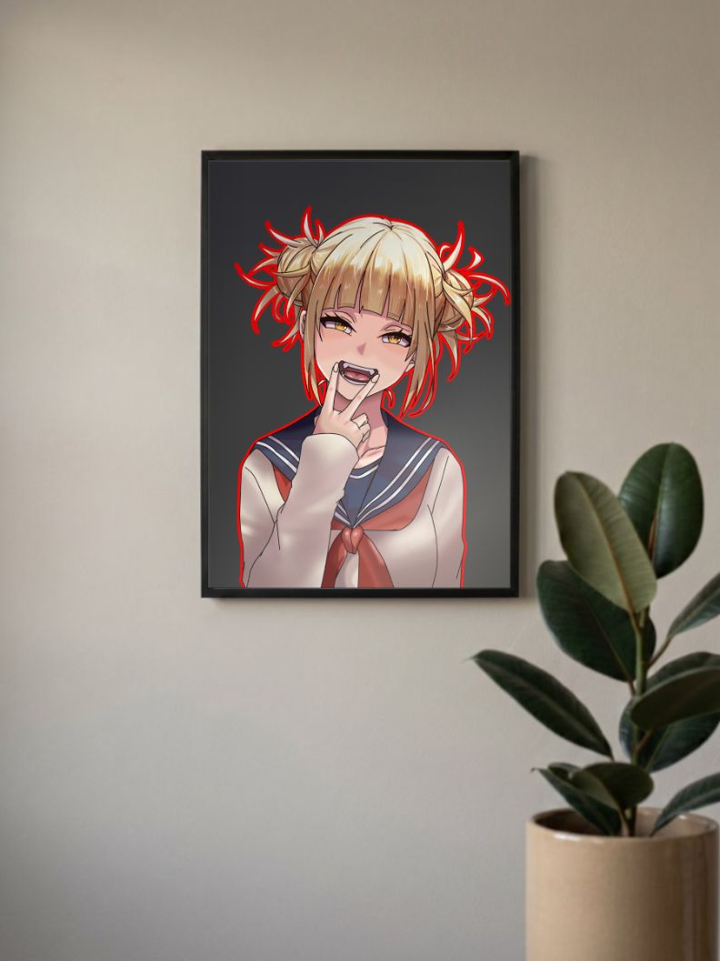 Bloodlust Enigma | My Hero Academia | Anime Poster