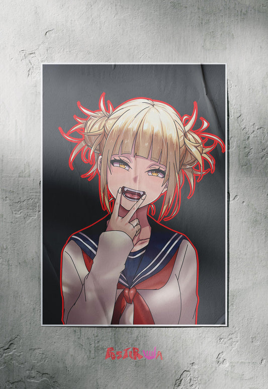 Bloodlust Enigma | My Hero Academia | Anime Poster