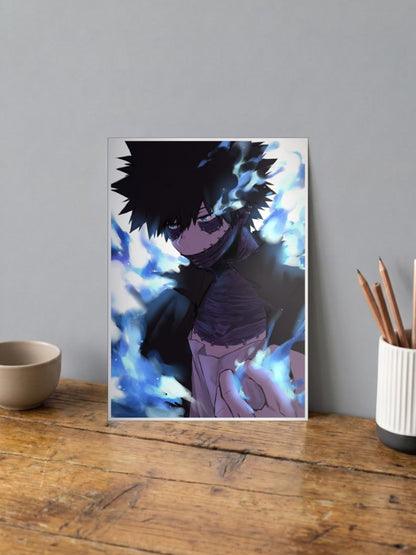 Inferno's Embrace | My Hero Academia | Anime Poster