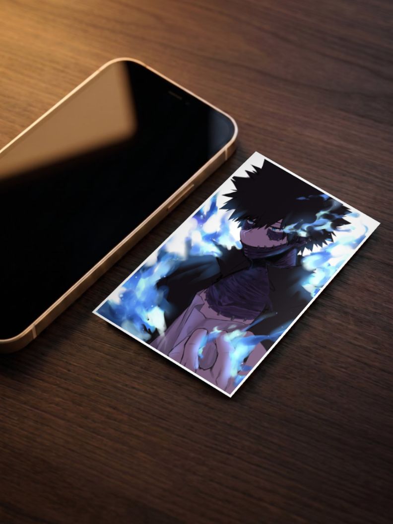 Inferno's Embrace | My Hero Academia | Anime Poster