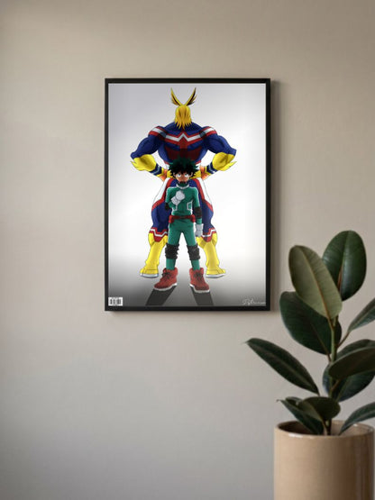 United Heroes | My Hero Academia | Anime Poster