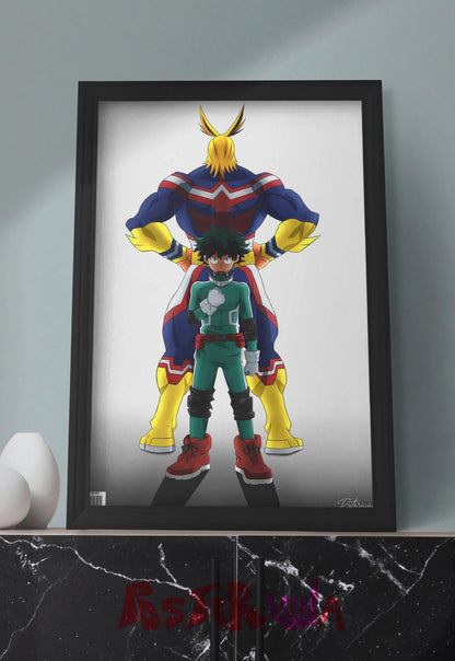 United Heroes | My Hero Academia | Anime Poster