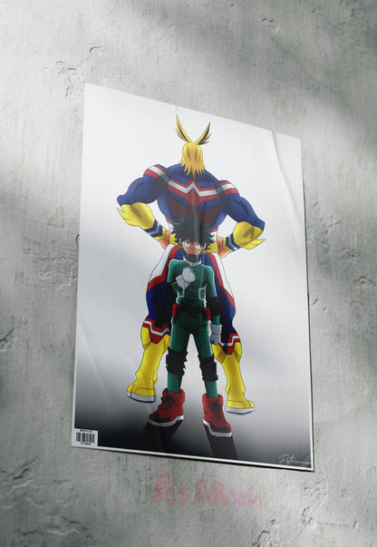 United Heroes | My Hero Academia | Anime Poster