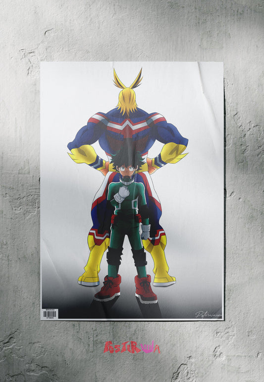 United Heroes | My Hero Academia | Anime Poster