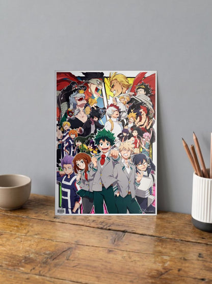 Heroes United | My Hero Academia | Anime Poster
