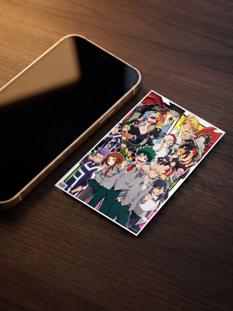 Heroes United | My Hero Academia | Anime Poster