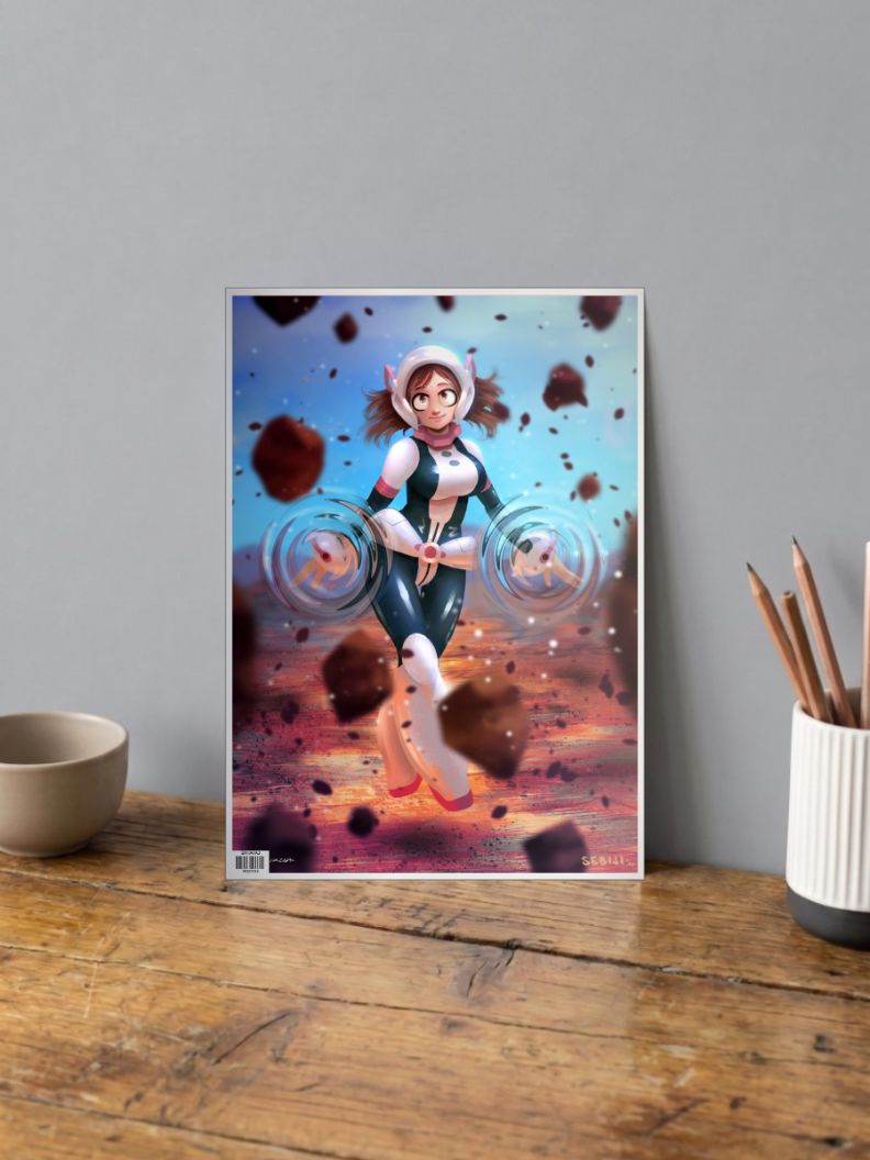 Ochako Uraraka Poster