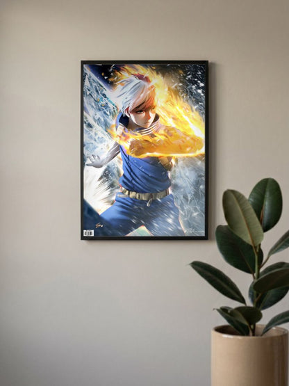 Shoto Todoroki Poster