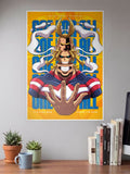 Unyielding Hero | All Might (Anime) | Iconic Poster