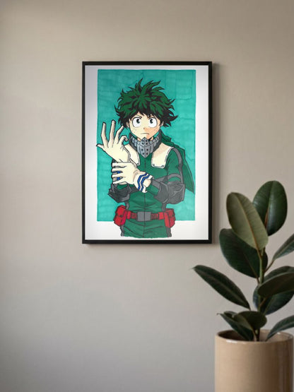 Heroic Aspirations | My Hero Academia | Anime Poster