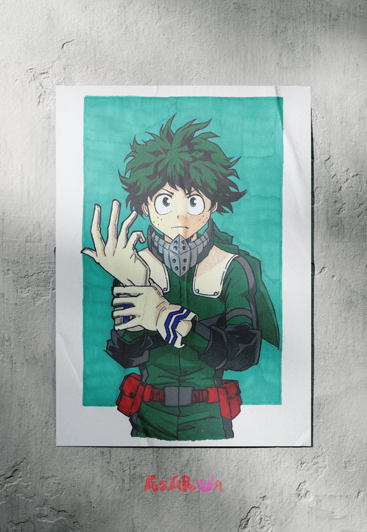Heroic Aspirations | My Hero Academia | Anime Poster