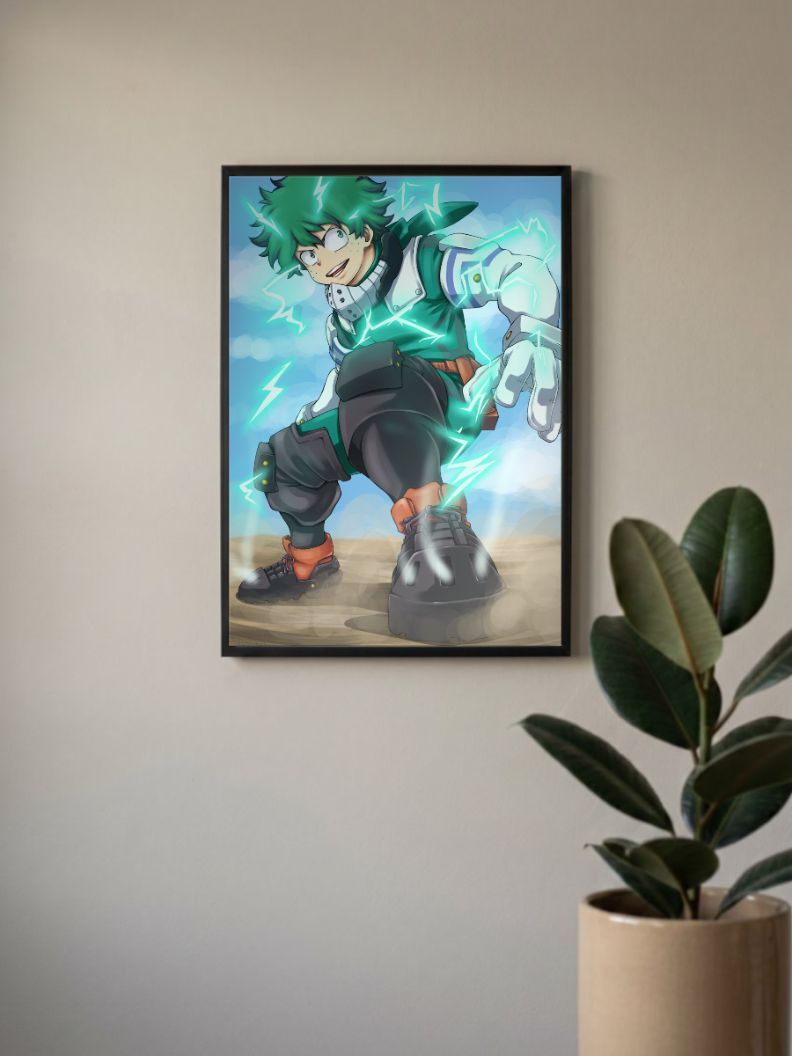 Power Surge | My Hero Academia | Anime Poster