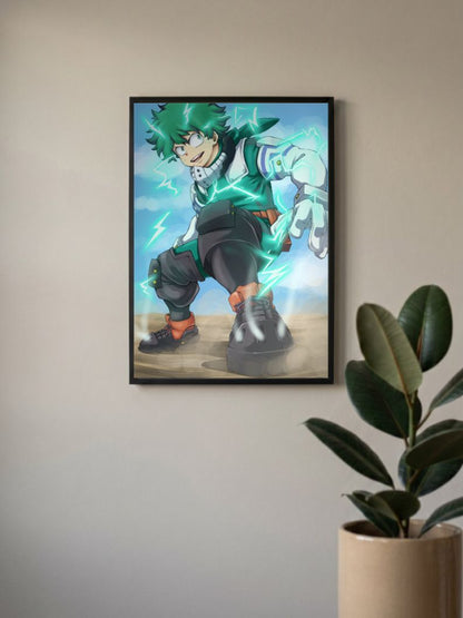 Power Surge | My Hero Academia | Anime Poster