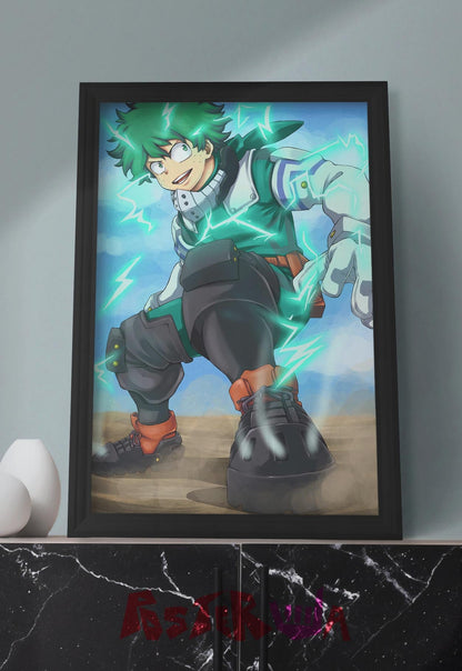 Power Surge | My Hero Academia | Anime Poster