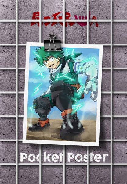 Power Surge | My Hero Academia | Anime Poster