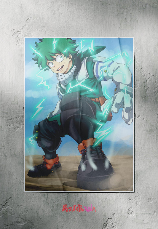 Power Surge | My Hero Academia | Anime Poster