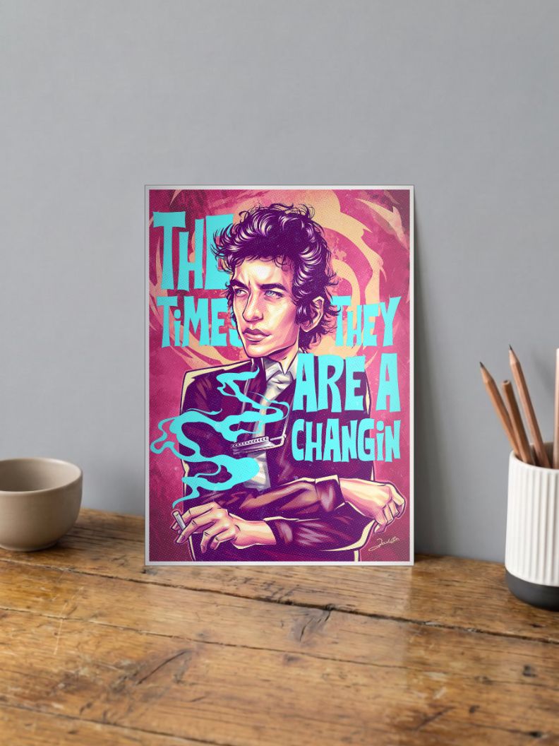 Bob Dylan Poster