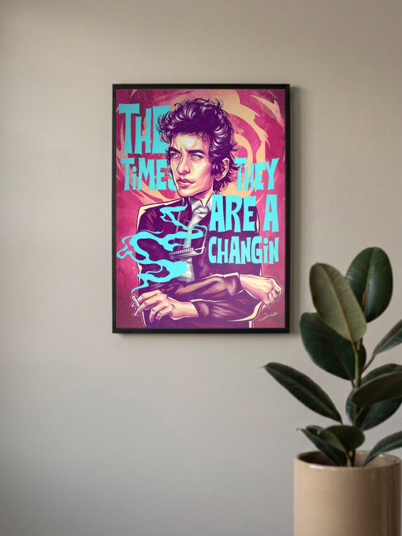 Bob Dylan Poster