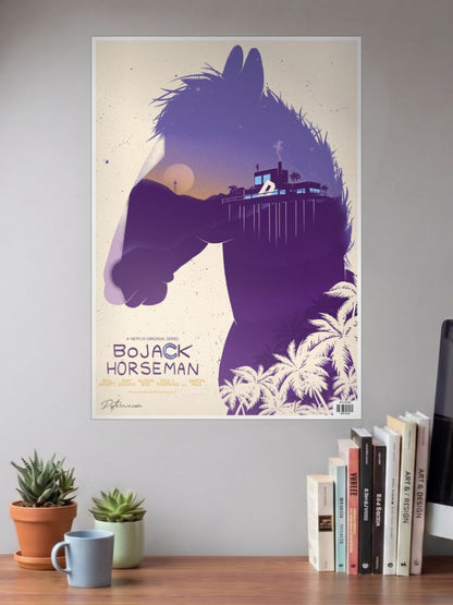 Bojack Horseman Title Poster
