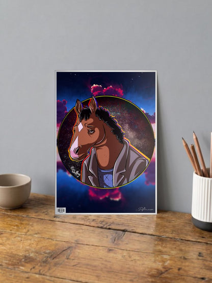 Bojack Portrait Poster