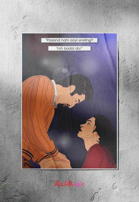 Change the Ending | Tamasha | Bollywood Movie Poster