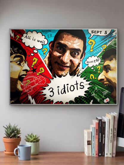 3 Idiots Poster