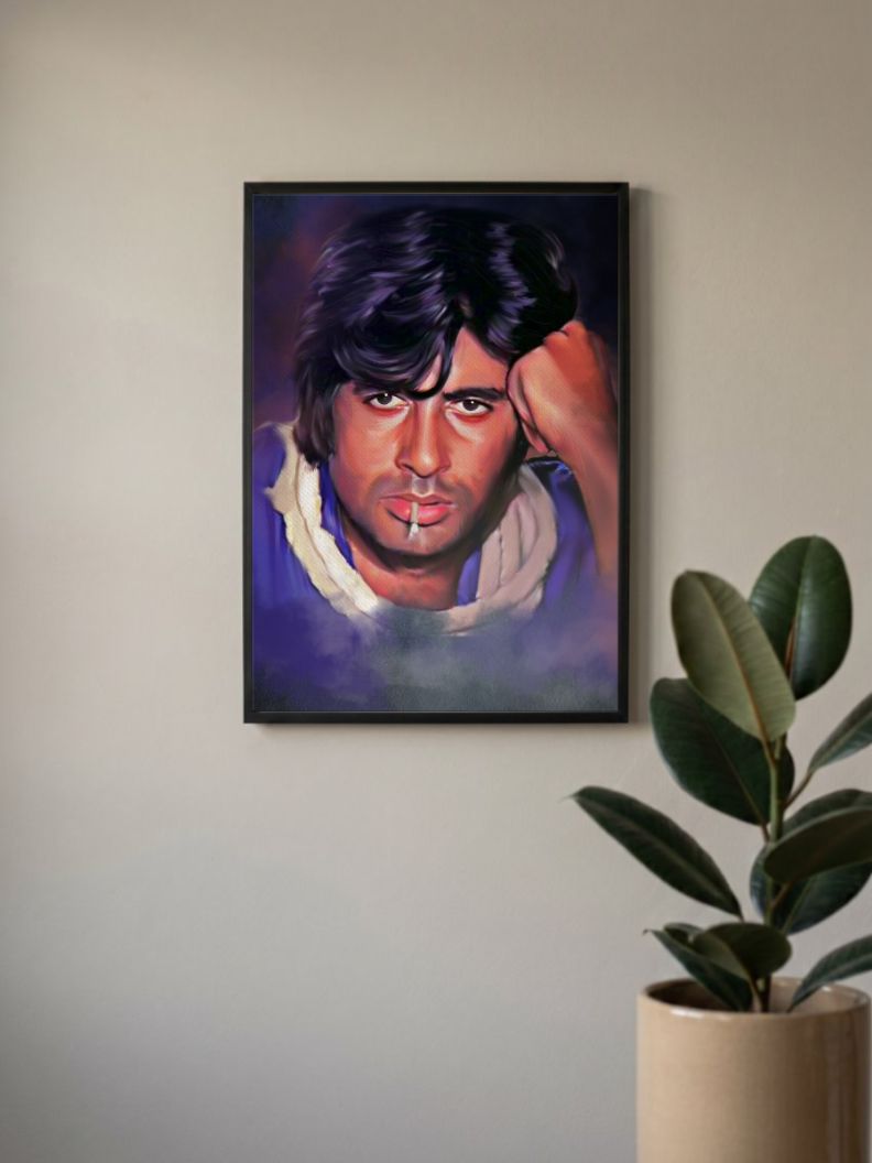 The Porter | Amitabh Bachchan | Classic Bollywood Movie Poster