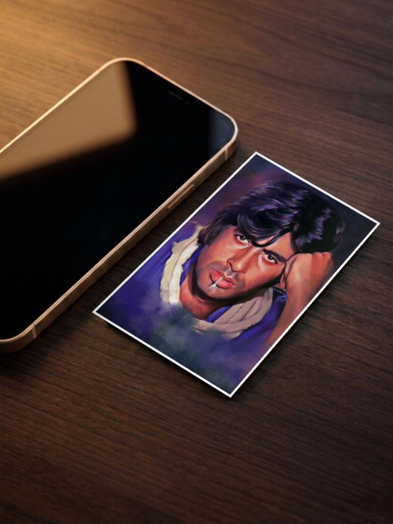 The Porter | Amitabh Bachchan | Classic Bollywood Movie Poster