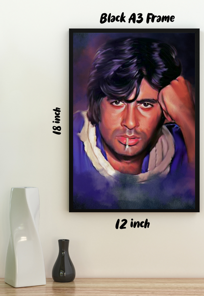 The Porter | Amitabh Bachchan | Classic Bollywood Movie Poster