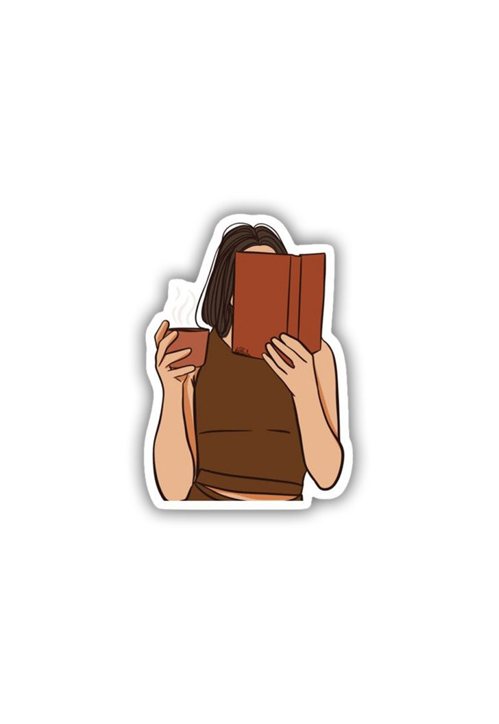 Coffee & Books Bliss Sticker