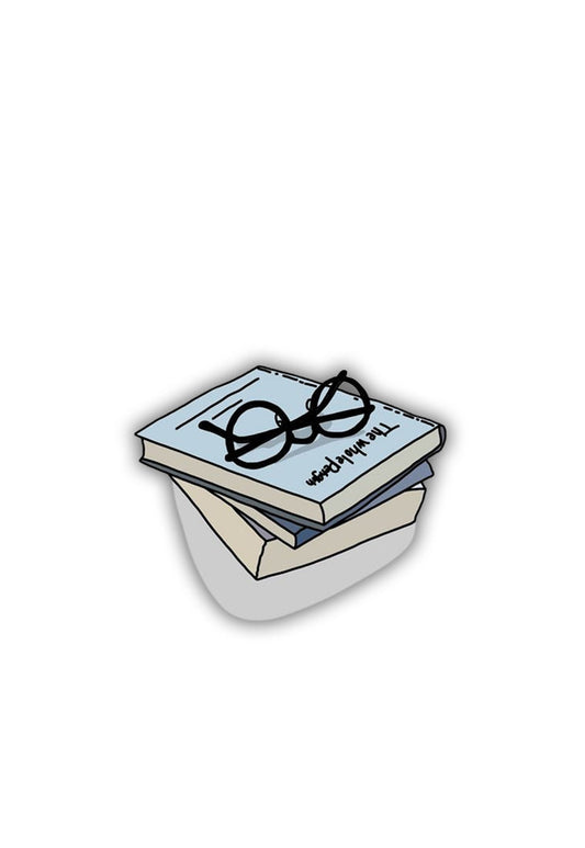 "Spectacluar" Book Stack Sticker