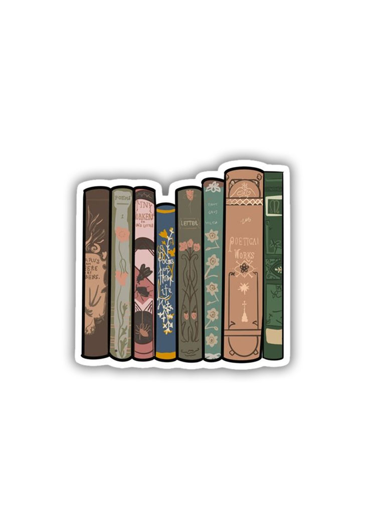 Home Mini Library Sticker β Posterwa