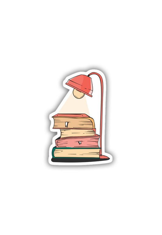 Book Lovers Design Sticker