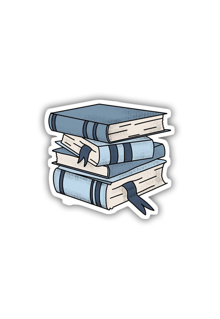 Blue Book Pile Sticker