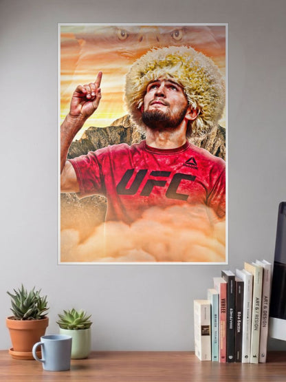 The Eagle's Flight | Khabib Nurmagomedov | UFC Poster