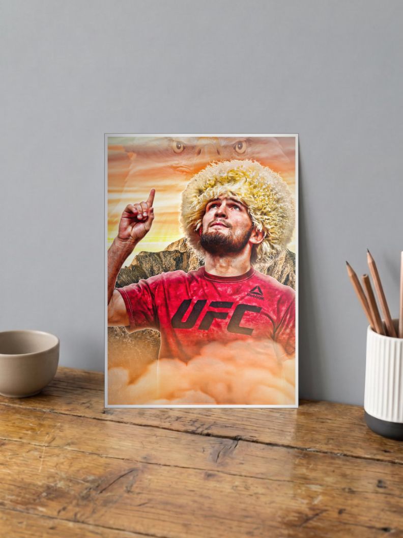 The Eagle's Flight | Khabib Nurmagomedov | UFC Poster