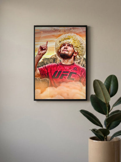The Eagle's Flight | Khabib Nurmagomedov | UFC Poster
