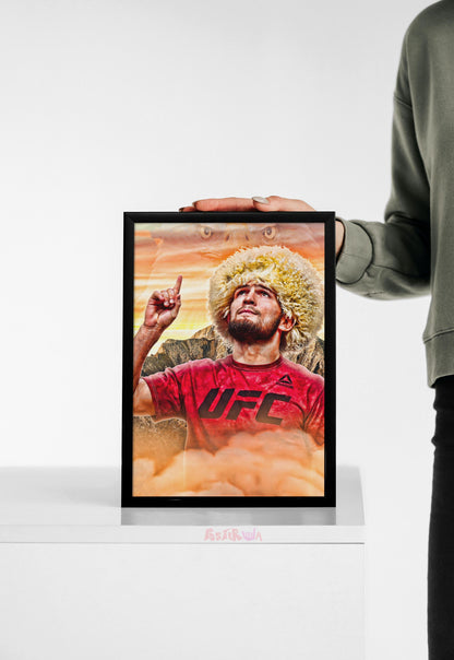 The Eagle's Flight | Khabib Nurmagomedov | UFC Poster