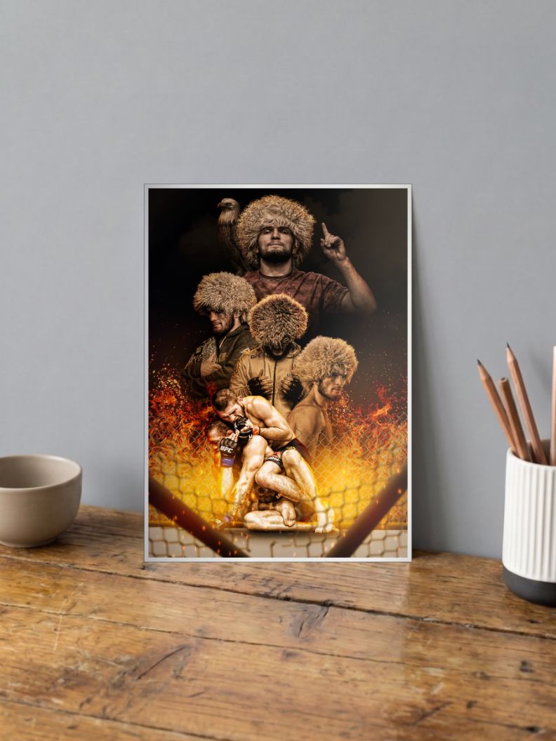 Flight of the Eagle | Khabib Nurmagomedov | UFC Poster