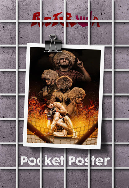 Flight of the Eagle | Khabib Nurmagomedov | UFC Poster