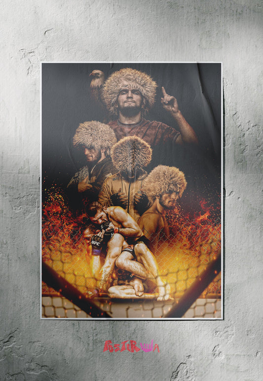 Flight of the Eagle | Khabib Nurmagomedov | UFC Poster