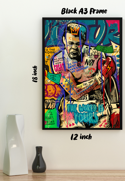 The Ultimate Fighter | Muhammed Ali | Boxing Poster
