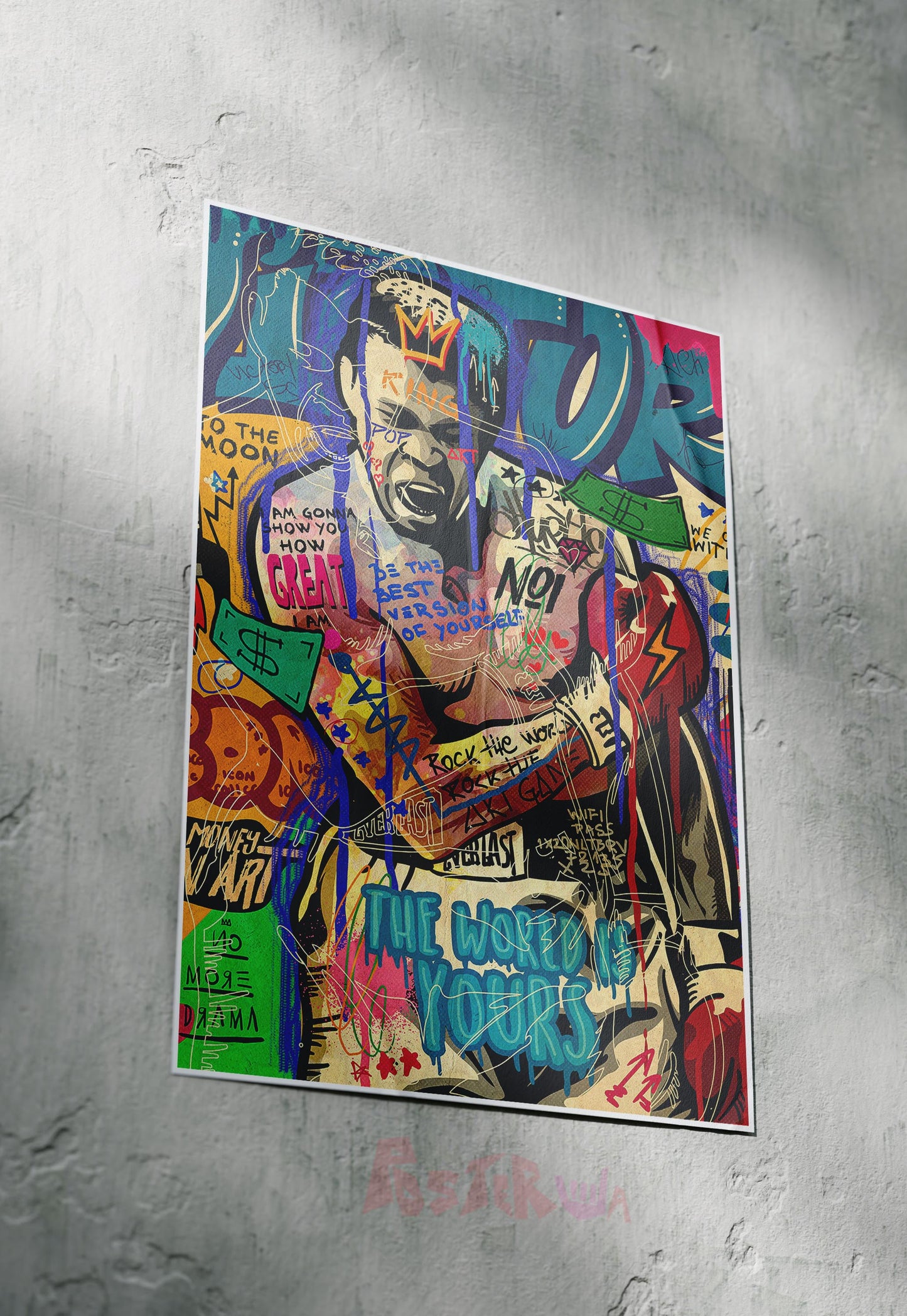 The Ultimate Fighter | Muhammed Ali | Boxing Poster