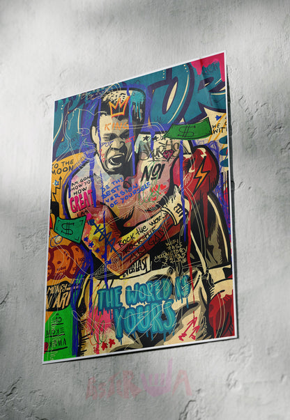 The Ultimate Fighter | Muhammed Ali | Boxing Poster