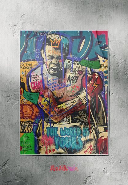The Ultimate Fighter | Muhammed Ali | Boxing Poster