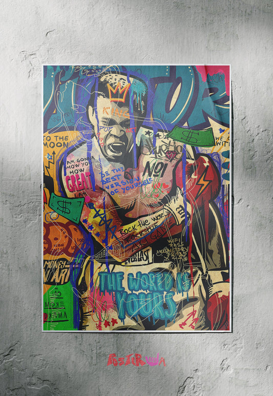 The Ultimate Fighter | Muhammed Ali | Boxing Poster