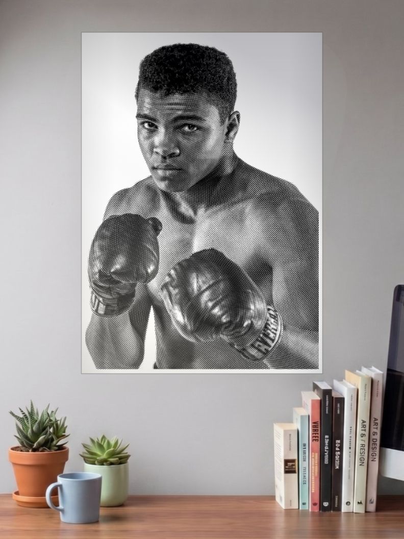 The Greatest Fighter | Muhammed Ali | Iconic Poster