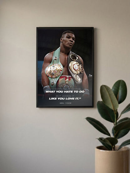 The Greatest Punchline | Muhammed Ali | Quotes Poster