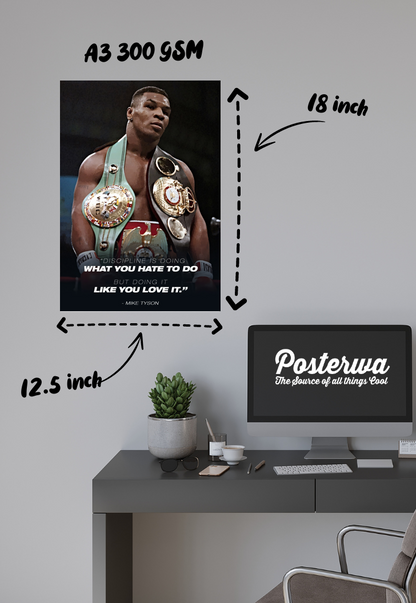 The Greatest Punchline | Muhammed Ali | Quotes Poster