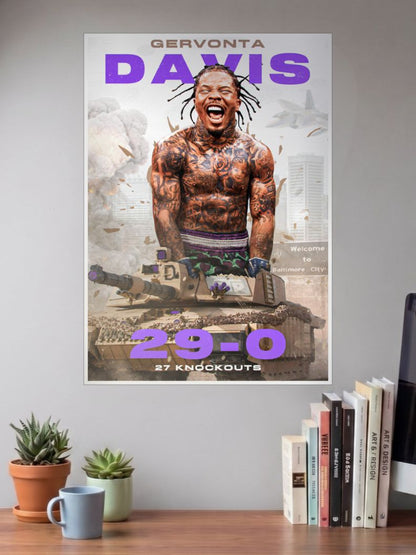 Fist of Fury | Davis Gervonta | UFC Poster
